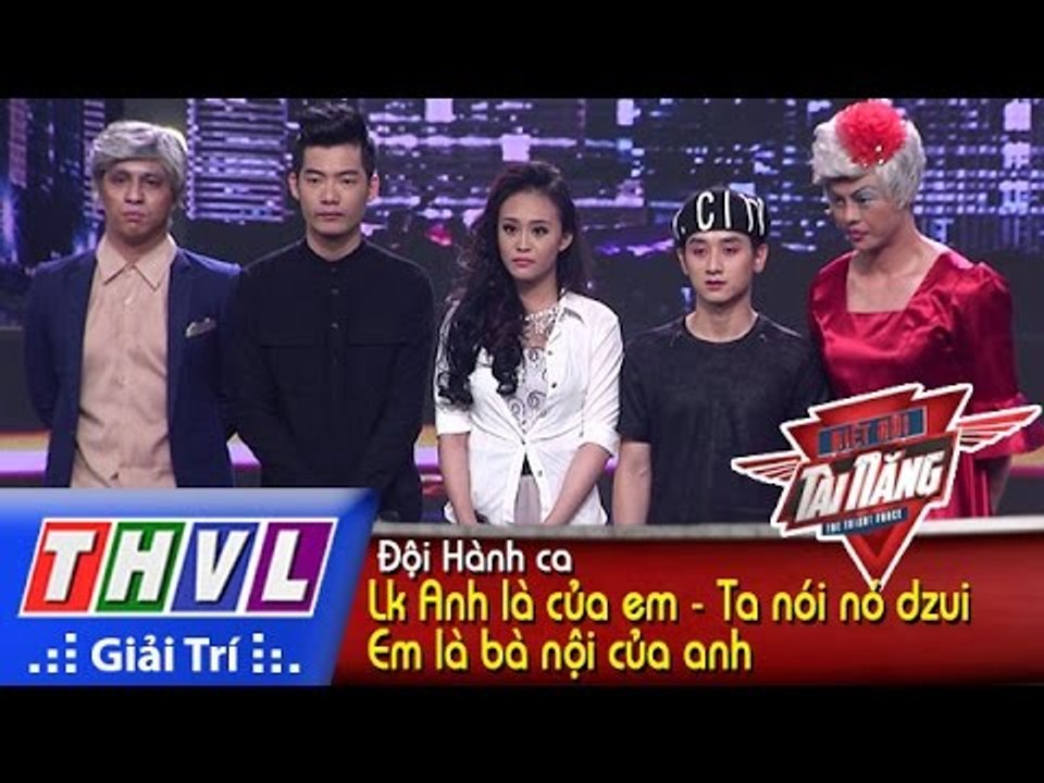 THVL | Biệt đội tài năng - Tập 6: Lk Anh là của em, Em là bà nội của anh...- Đội Hành ca