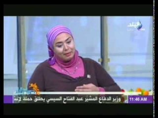 لقاء دينا رامز مع الشاعرة نور عبد الله فى صباح البلد 10-3-2014