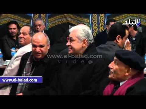 صدى البلد | وصول حمدين صباحي وأحمد صيام لعزاء حمدي أحمد‎