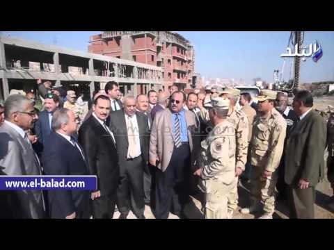 صدى البلد | محافظ الإسكندرية يتفقد مشروع التطوير الحضاري بغيط العنب
