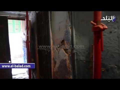 صدى البلد | منازل مثلث ماسببرو آيلة للسقوط وتهدد بكارثة