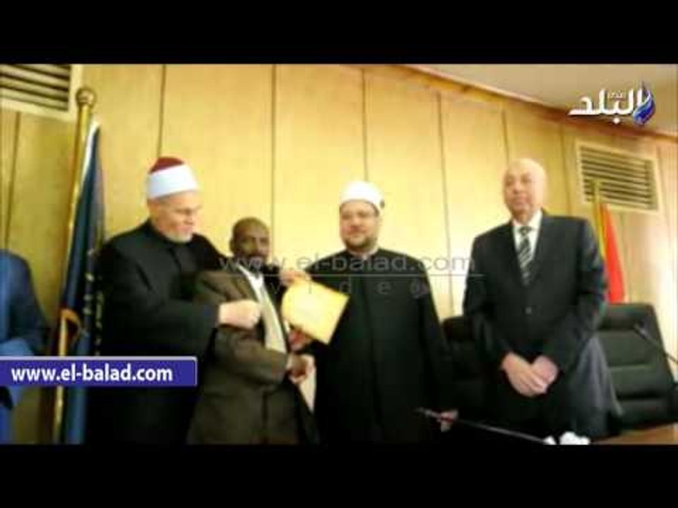 صدى البلد |وزير الأوقاف يشارك في احتفالات محافظة أسوان بعيدها القومي