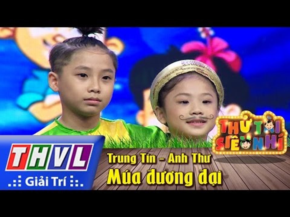 THVL | Thử tài siêu nhí - Tập 8: Múa đương đại: Thằng Bờm và phú ông - Trung Tín, Anh Thư