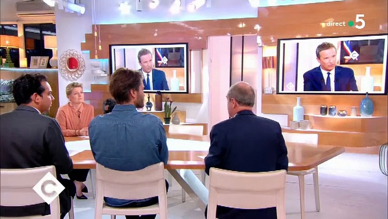 Pierre Lescure conclut une longue mise au point sur la venue de Nicolas Dupont-Aignan dans "C à vous" - Regardez