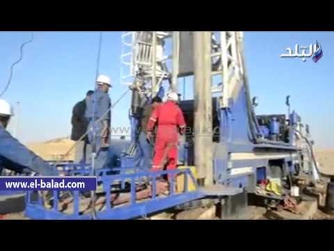 صدى البلد | حفر بئر لحل أزمة مياه الشرب بحي المجاهدين بالوادي الجديد