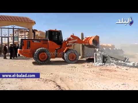 صدى البلد | إزالة تعد علي 150 فدان أراضي دولة بمطروح