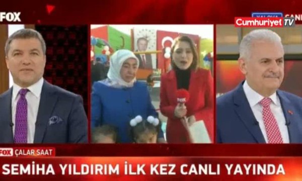 Binali Yıldırım canlı yayında gözyaşlarını tutamadı