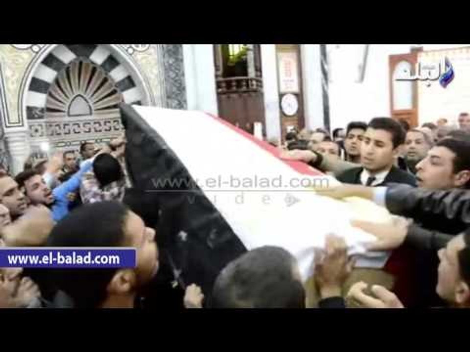 صدى البلد |  محافظ كفرالشيخ يتقدم تشييع جنازة شهداء العريش.. وسط هتاف:"الشهيد حبيب الله"