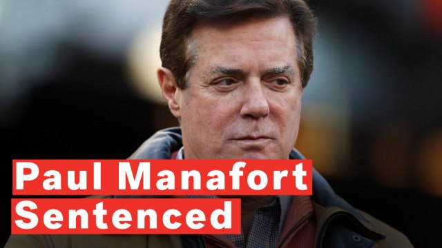 Former Trump Campaign Aide Paul Manafort Sentenced To 47 Months For Fraud