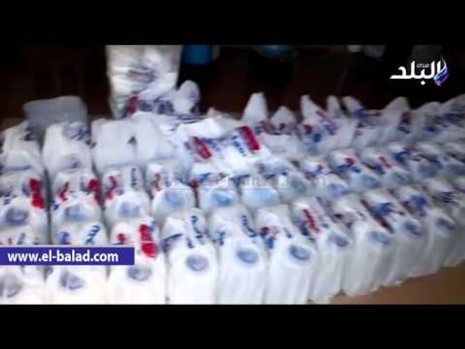 صدى البلد |   ضبط محطة  لتعبئة المياه غير الصال...