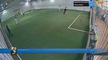 But de yann (1-2) - POMPIERS DE CHAUVIGNY  Vs TEAM FARMER  - 07/03/19 20:00 - LIGUE 2