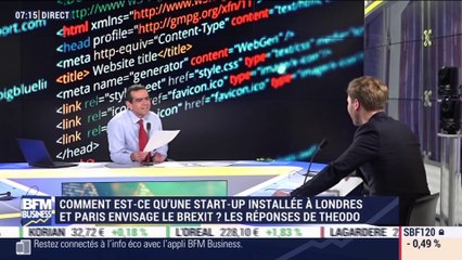 Comment une start-up installée à Londres et Paris envisage-t-elle le Brexit ? - 08/03