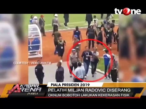 Persib Kalah, Bobotoh Pukul Pelatih