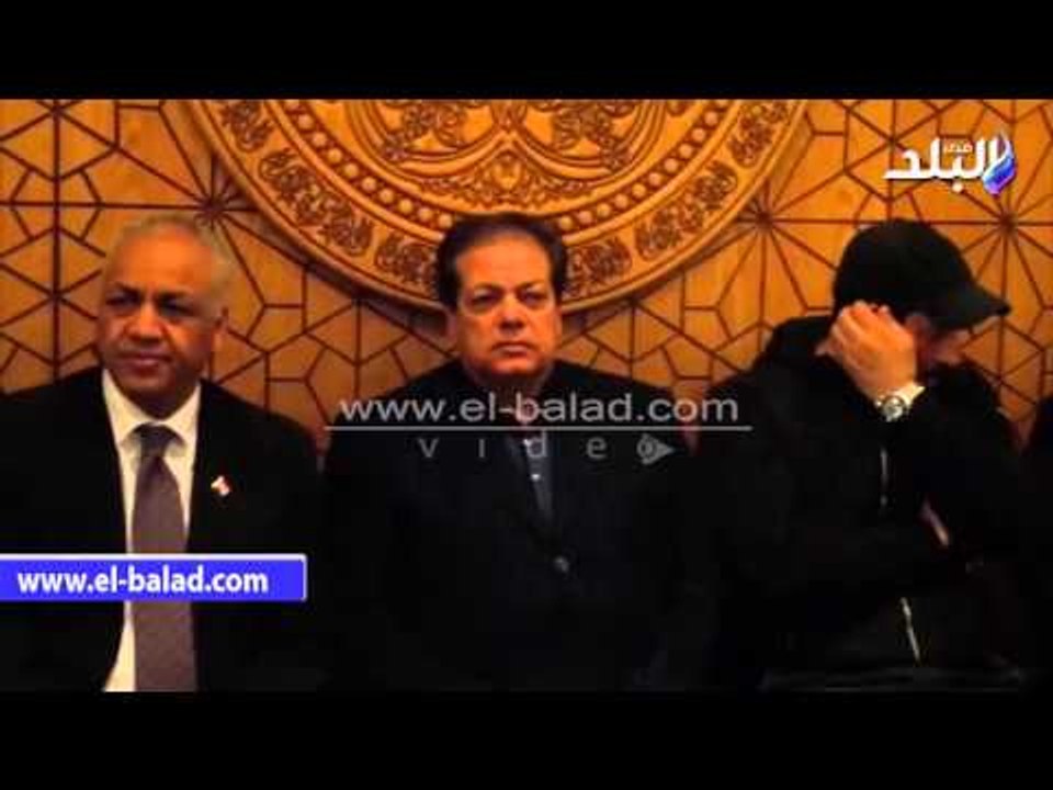 صدى البلد | «ابو العينين» يقدم واجب العزاء فى «عصام التوني»