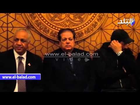 صدى البلد | «ابو العينين» يقدم واجب العزاء فى «عصام التوني»