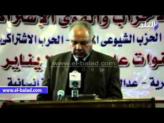 صدى البلد |  أحمد بهاء شعبان : البعد الأمنى غير كاف لمواجهة الإرهاب