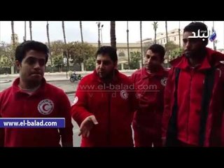 صدى البلد | فرق من الهلال الأحمر تصل النهضة والمطرية والطالبية