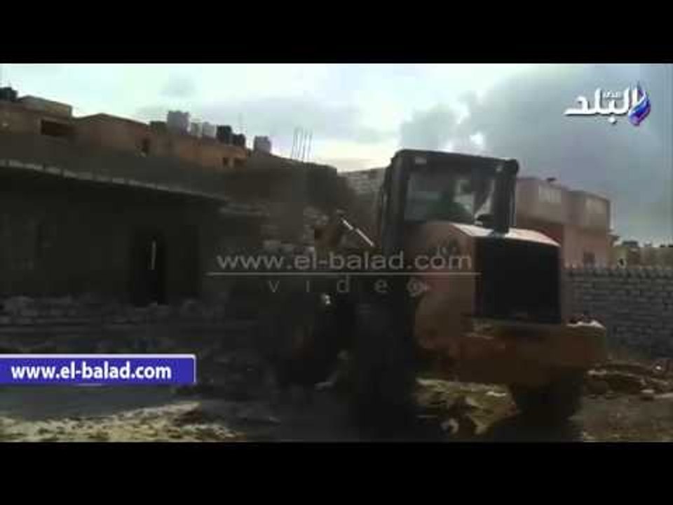 صدى البلد | تنفيذ 53 قرار ازالة بالكيلو 8 فى مطروح