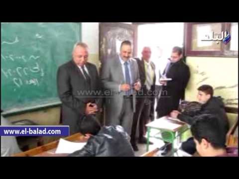 صدى البلد | محافظ الشرقية ووكيل تعليم بالمحافظة يتفقدان لجان امتحانات الاعدادية