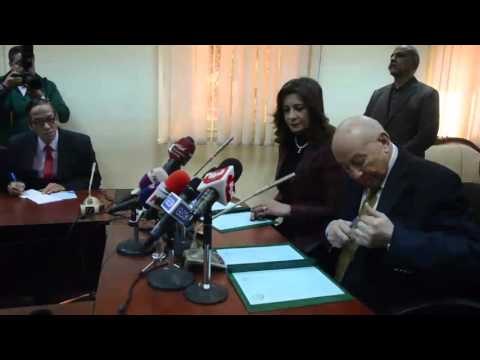 صدى البلد | قومى حقوق الانسان والهجرة وشئون المصريين بالخارج يوقعان بروتوكول تعاون