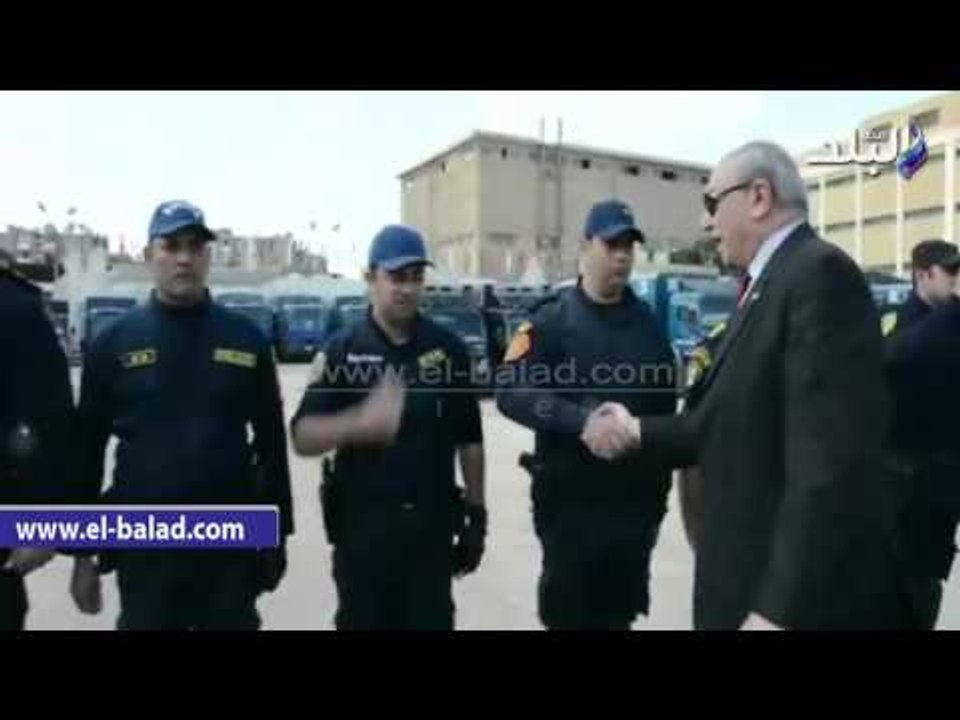 صدى البلد | محافظ المنيا يضع إكليل الزهور على النصب التذكاري لشهداء الشرطة