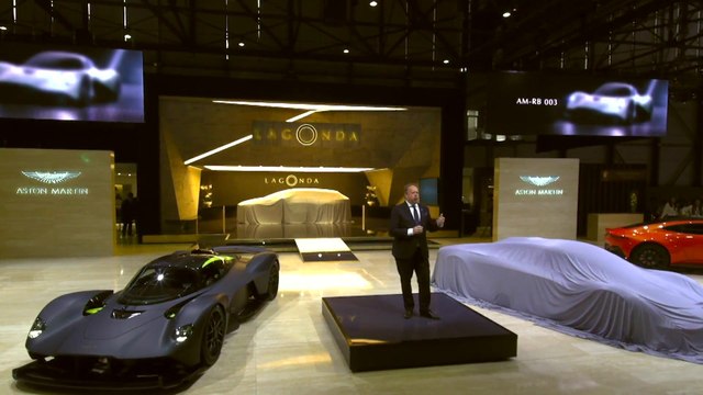 Aston Martin Lagonda Press Conference at the Geneva Motor Show 2019