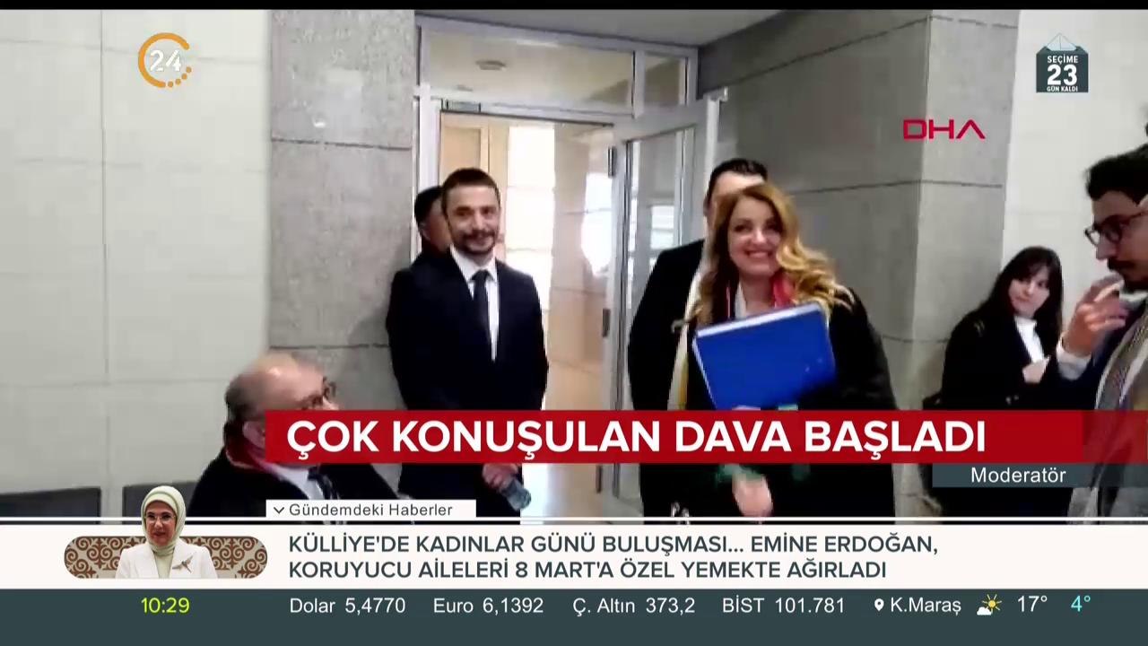 Ahmet Kural ve Sıla Gençoğlu davası başladı