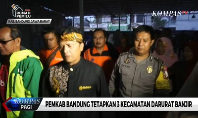 Pemkab Bandung Tetapkan 3 Kecamatan Darurat Banjir