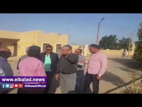 صدى البلد | محافظ المنيا يتفقد قرية البهنسا الجديدة ببني مزار ة