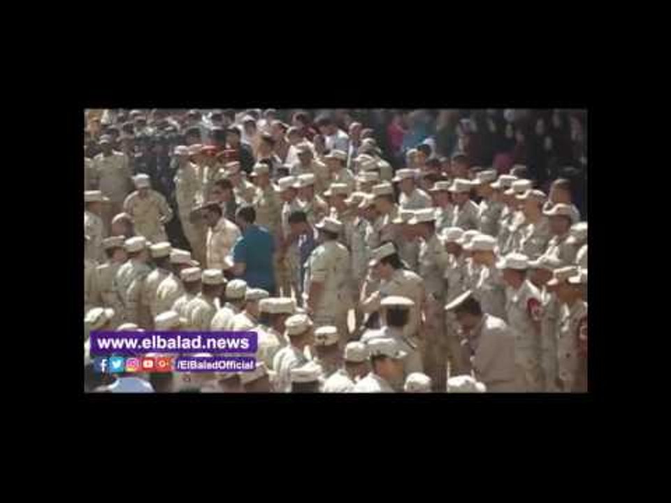 الاف المواطنين يؤدون صلاة الجنازة على الشهيد احمد ابو النجا بالدقهلية