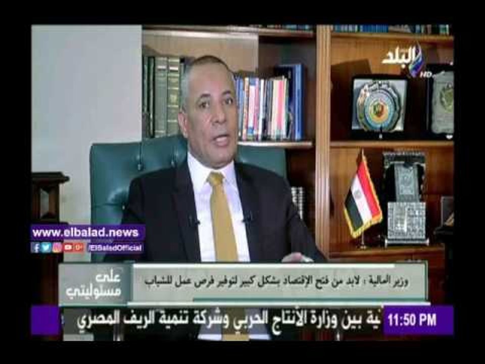 صدى البلد |وزير المالية: مرتبات العاملين فى الد...