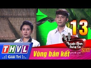 THVL | Tuyệt đỉnh song ca 2017 - Tập 13[6]: LK Lời mẹ ru, Bóng cả, Mẹ tôi - Mỹ Tiên, Hoàng Long