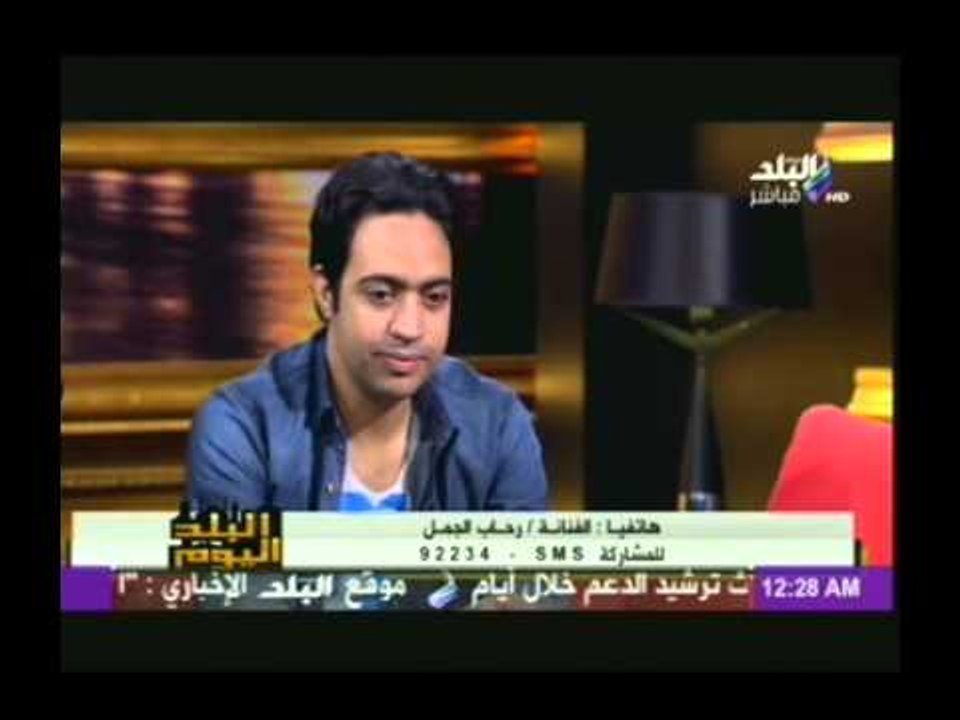 الفنانه رحاب الجمل تشيد بالمواهب الصاعدة
