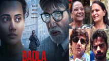 Badla Public Review: Amitabh Bachchan| Taapsee Pannu| Sujoy Ghosh |FilmiBeat