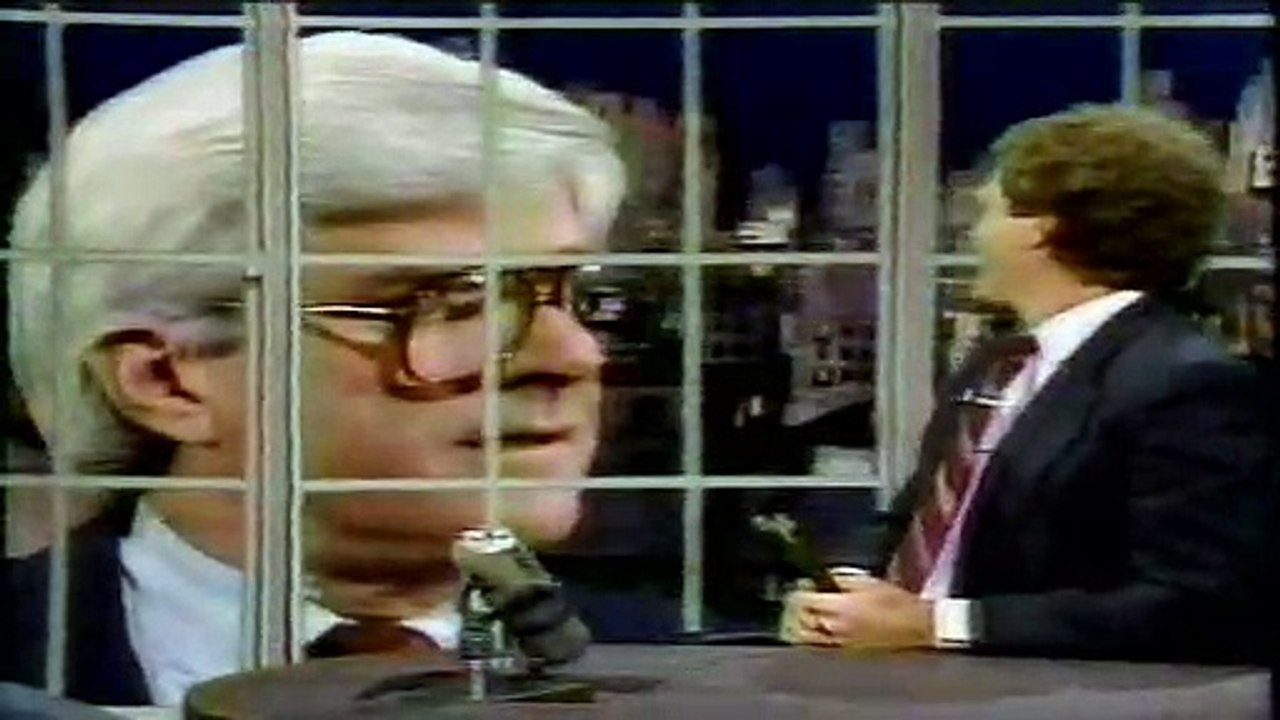 1993 Phil Donahue and David Letterman Clip