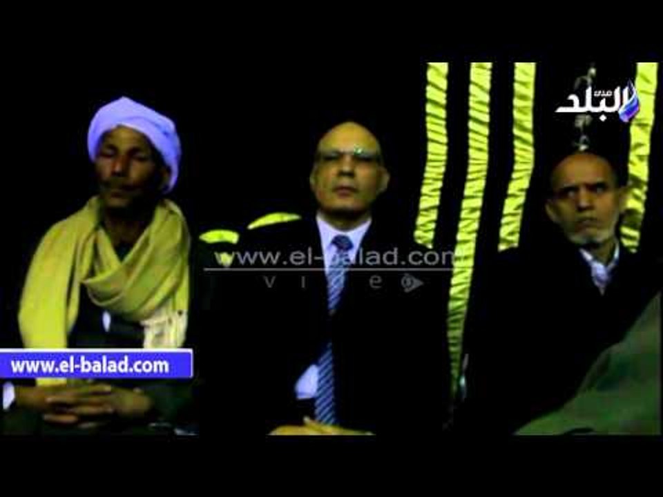 صدى البلد |سكرتير عام محافظة بني سويف في عزاء شهيد القوات المسلحة بالفشن