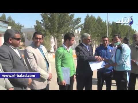 صدى البلد | طلاب جنوب الوادى يختتمون معسكر الخدمة العامة والجوالة بمستشفى قنا الجامعى