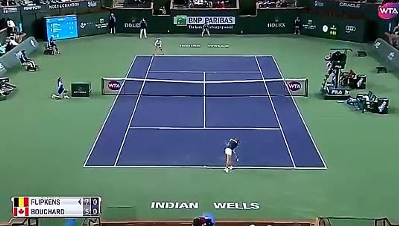 Kirsten Flipkens (credit @WTA) - Twitter @WTA