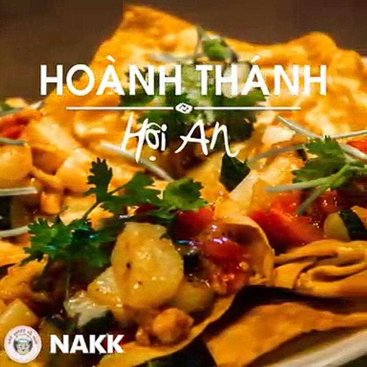 Cách làm HOÀNH THÁNH HỘI AN chiên sốt chua ngọt