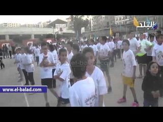 صدى البلد | انطلاق مهرجان "مينى باسكت" باستاد المنصورة