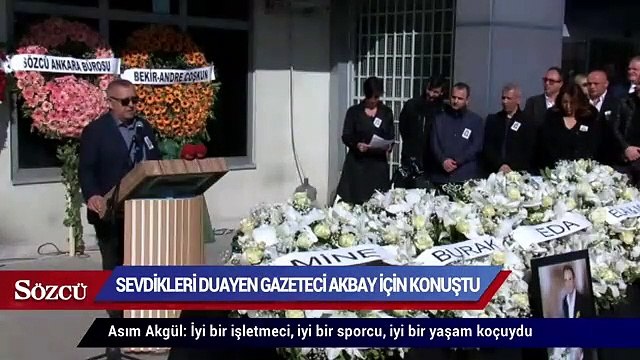 Sevdikleri duayen gazeteci Akbay için konuştu! Asım Akgül: İyi bir işletmeci, iyi bir sporcu, iyi bir yaşam koçuydu