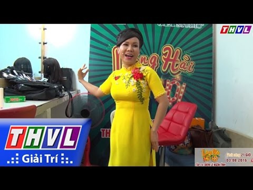 THVL | Việt Hương chèo thuyền hát Chiếc áo bà ba trong hậu trường Làng hài mở hội