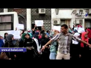 صدى البلد | وقفة لطلاب المعاهد الصحية أمام "الصحة" لإلغاء قرار حجب البكالوريوس عنهم