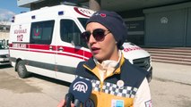 Kadın ambulans şoförü yollara meydan okuyor - ANKARA