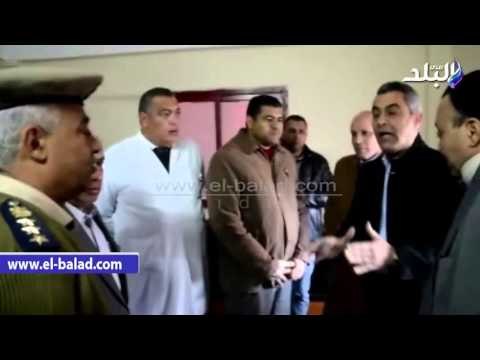 صدى البلد | وزير النقل يتفقد مصابي حادث قطار ناصر ببني سويف