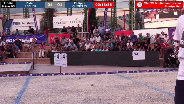 Odyssée 2018 des Champions à Montpellier : Finale Philippe QUINTAIS vs Dylan ROCHER