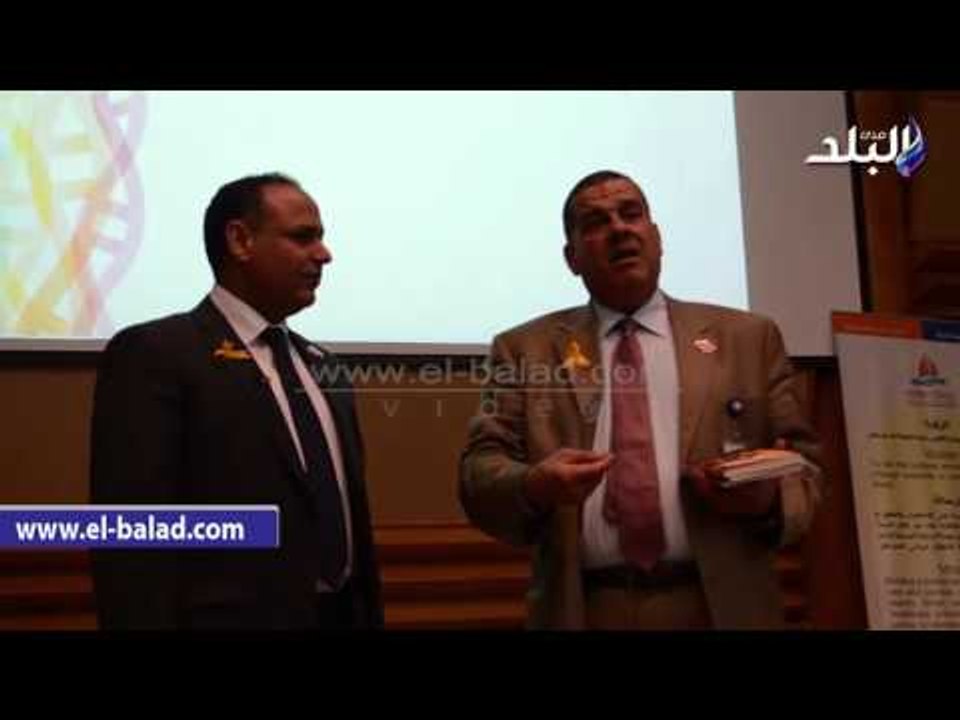 صدى البلد |  تكريم رئيس أكاديمية البحث العلمى بمستشفى 57357