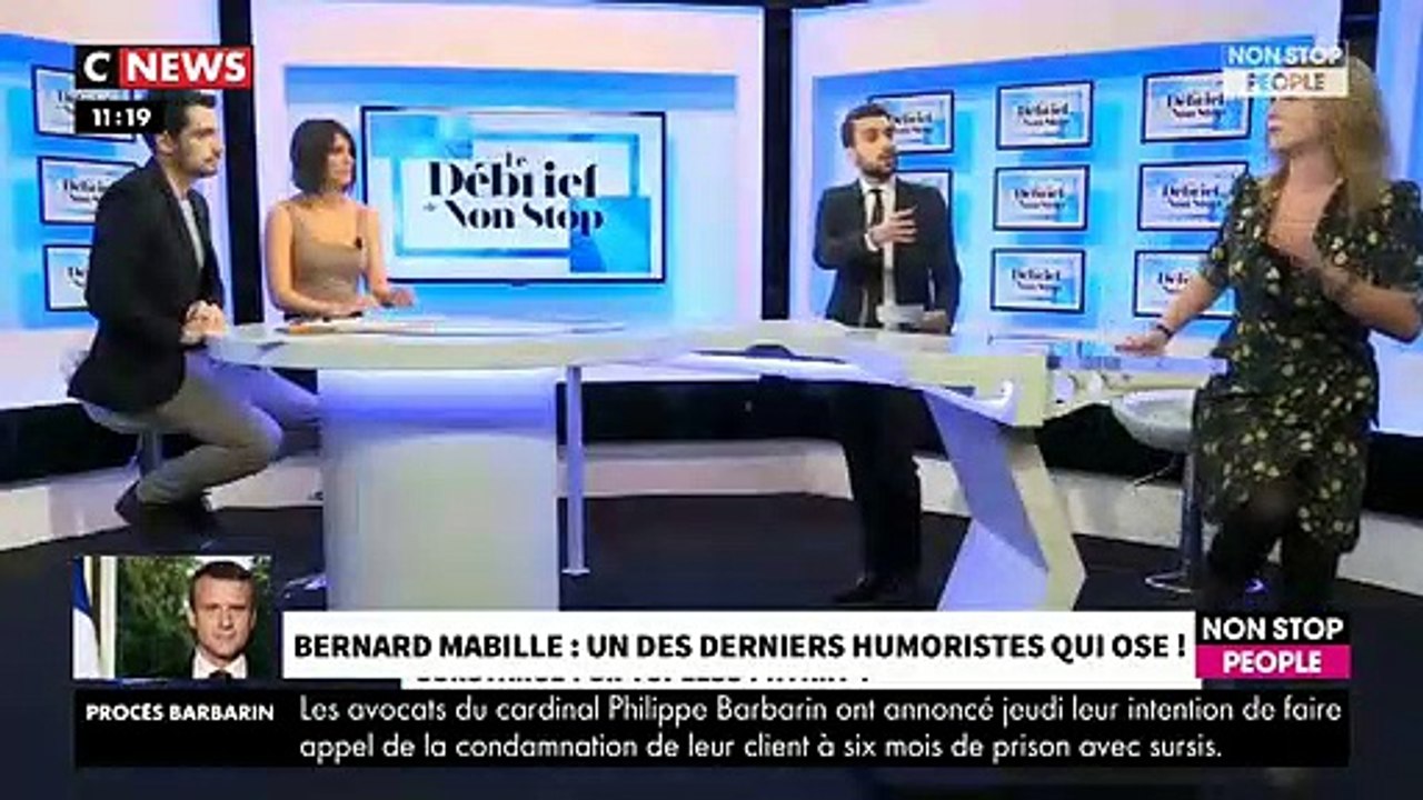 EXCLU - Bernard Mabille répond à l'humoriste Constance qui a quitté le plateau de Non Stop People - VIDEO