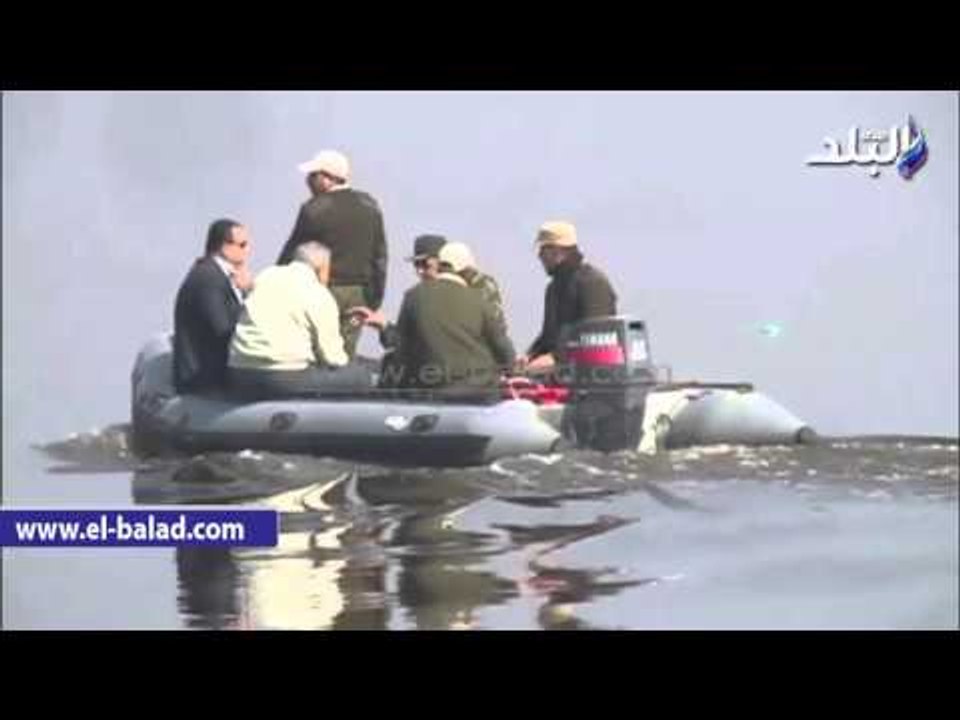 صدى البلد | محلب ومحافظ الفيوم وبدين يعودون بال...