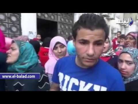 صدى البلد | مظاهرة لطلاب المعاهد الفنية الصحية للمطالبة بإلغاء القرار 820